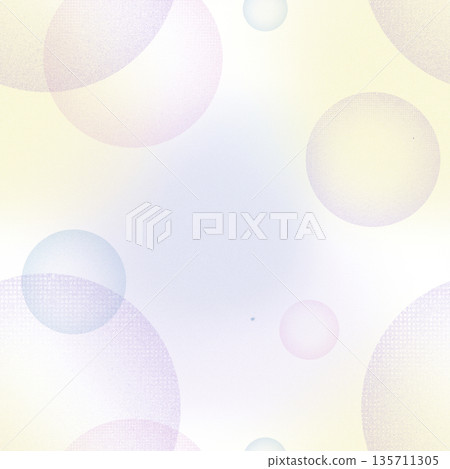 Abstract seamless pattern with soap bubbles in delicate,muted rainbow colors with a retro grainy texture from the 80s and 90s. Hand drawn illustrations for backgrounds Abstract seamless pattern with soap bubbles in delicate,muted rainbow colors with a retro grainy texture from the 80s and 90s. Hand drawn illustrations for backgrounds 135711305