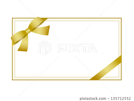 一張簡約而精美的金色賀卡 一張簡約而精美的金色賀卡 135712552