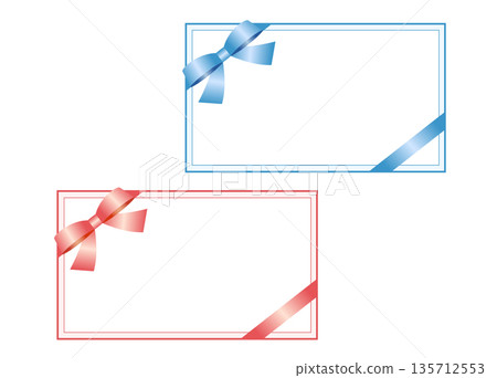 Simple and elegant message cards, horizontal, set of two colors Simple and elegant message cards, horizontal, set of two colors 135712553
