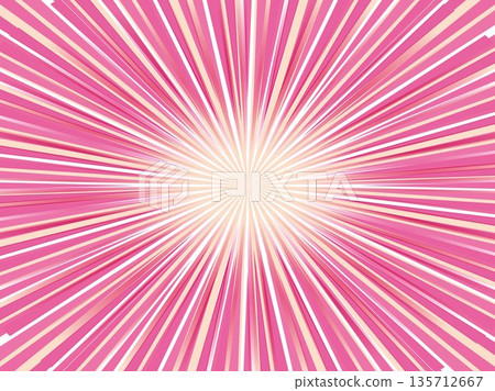 明亮、快速、聚焦的線條背景素材_淺粉紅色 135712667
