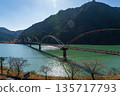 Funaaki Dam Lake, Hamamatsu City, Shizuoka Prefecture: Winter Bridge of Dreams 135717793