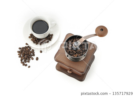 咖啡豆和磨坊 咖啡豆和磨坊 135717929