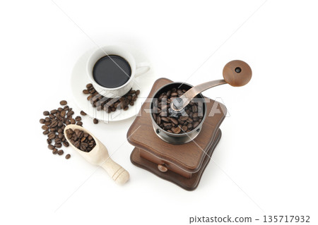 咖啡豆和磨坊 咖啡豆和磨坊 135717932