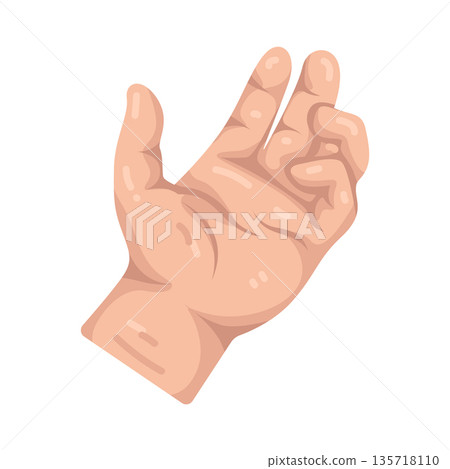 Illustration of hand 135718110