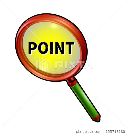 Magnifying glass (also for search images) on white background Magnifying glass (also for search images) on white background 135718680