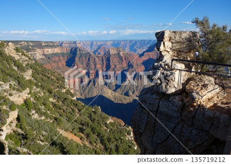 大峽谷北緣（從大峽谷旅館區看到的傍晚景色） 135719212