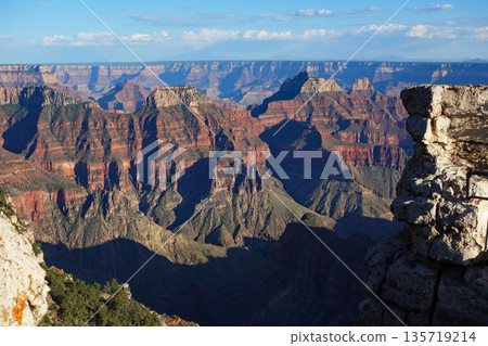 大峽谷北緣（從大峽谷旅館區看到的傍晚景色） 135719214