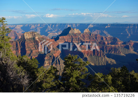 大峽谷北緣（從大峽谷旅館區看到的傍晚景色） 135719226
