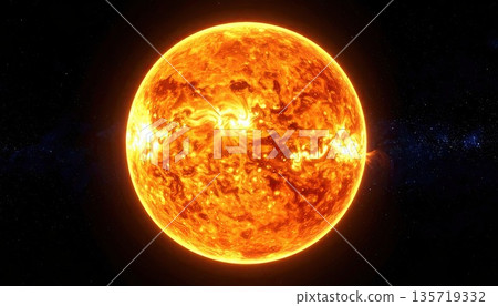 《AI影像》燃燒的太陽 135719332
