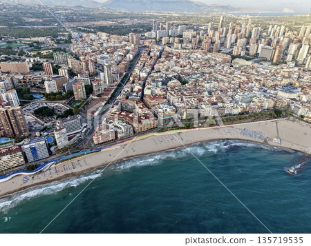 coastal scene overview, urban seaside environment showcasing cleanliness and recreational spaces coastal scene overview, urban seaside environment showcasing cleanliness and recreational spaces 135719535