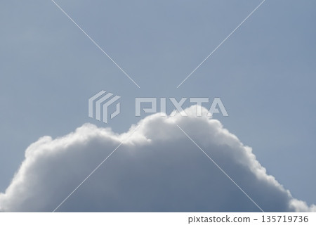 Clouds floating in the blue sky Clouds floating in the blue sky 135719736