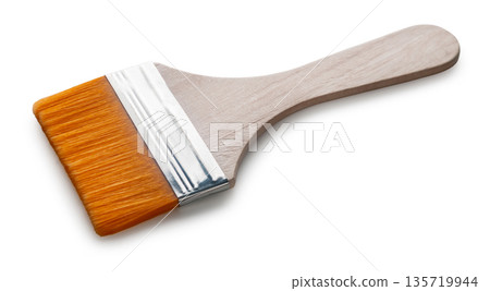 Construction brushes close-up Construction brushes close-up 135719944