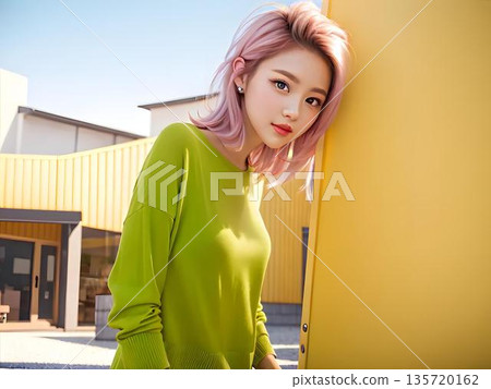 女人擺姿勢 135720162