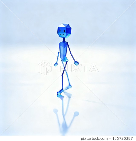Glass Stick Man Glass Stick Man 135720397