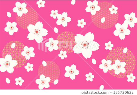  Cherry background background illustration 135720622
