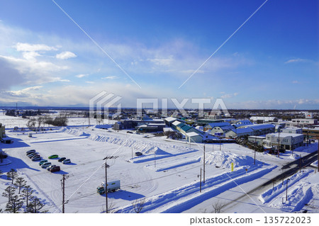 從南幌局看到的南幌市街景（2026年1月） 135722023