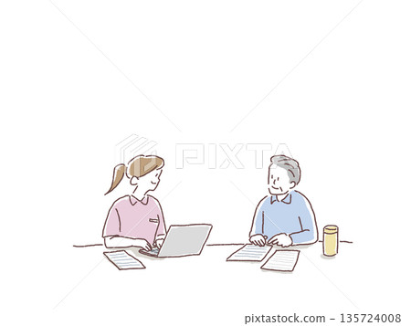 Nursing care and welfare work (interviews, explanations, consultations) 135724008