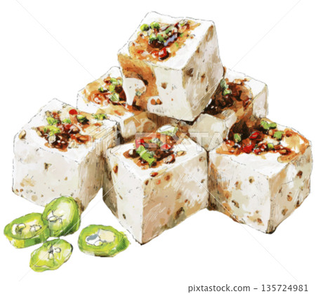 Stinky tofu 135724981