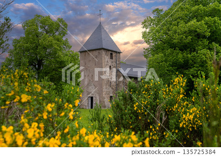 Church of Wollseifen, Eifel, Germany Church of Wollseifen, Eifel, Germany 135725384