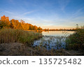 Linum lakes close to Fehrbellin, Brandenburg, Germany 135725482