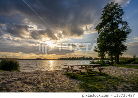 Schlaenitz lake close to Potsdam, Brandenburg, Germany Schlaenitz lake close to Potsdam, Brandenburg, Germany 135725487