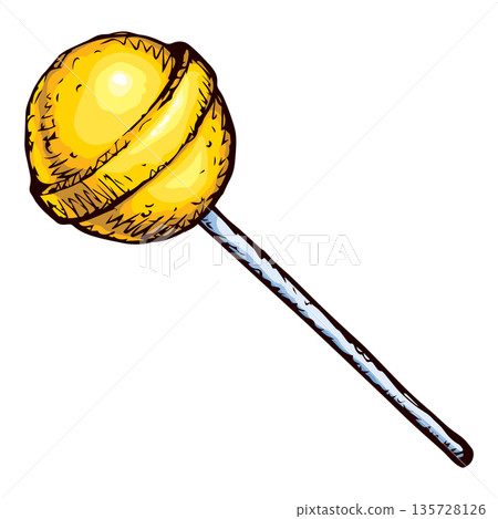 Lollipop. Vector drawing 135728126