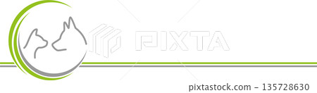Dog, cat, veterinarian, background, animal design Dog, cat, veterinarian, background, animal design 135728630