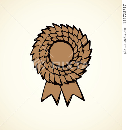 Medal. Vector drawing 135728717