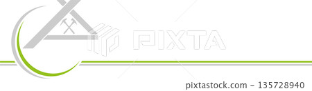 Roof, tools, roofer, carpenter, background Roof, tools, roofer, carpenter, background 135728940