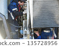 Repair of a diesel generator converted to gas. 135728956