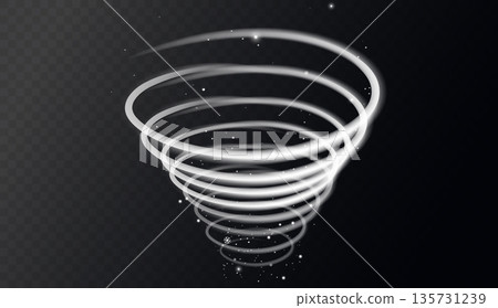 Snow swirl tornado  135731239