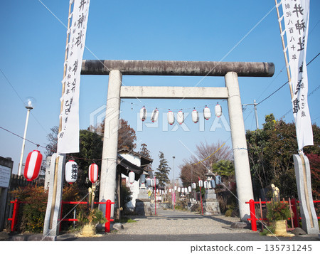New Year's visit to Sobui Shrine, Tochigi Prefecture New Year's visit to Sobui Shrine, Tochigi Prefecture 135731245
