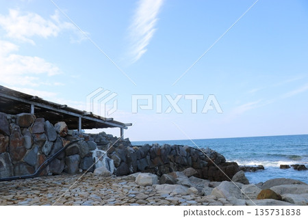 和歌山縣白濱溫泉「崎之湯」露天浴池 和歌山縣白濱溫泉「崎之湯」露天浴池 135731838