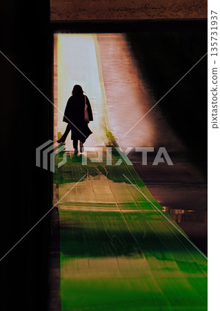 女人走地下通道 女人走地下通道 135731937