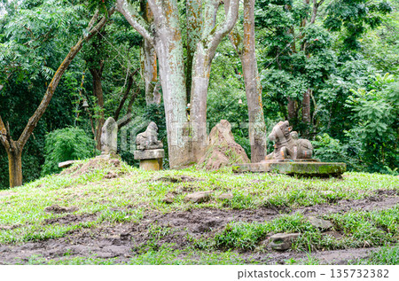 Dubare Elephant Camp in Kushalnagar, Madikeri, Karnataka, India Dubare Elephant Camp in Kushalnagar, Madikeri, Karnataka, India 135732382
