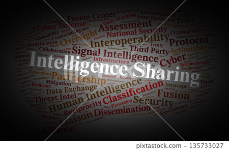 Intelligence Sharing Word Cloud. Core Concepts in Global Security Collaboration 135733027