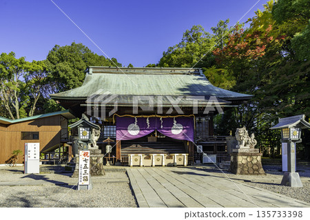 宇都宮二荒山神社，參拜殿，栃木縣宇都宮市 135733398