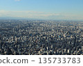 The city center seen from the sky tree 135733783