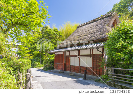Saga Toriimoto: Green maples and thatched roofs Saga Toriimoto: Green maples and thatched roofs 135734538