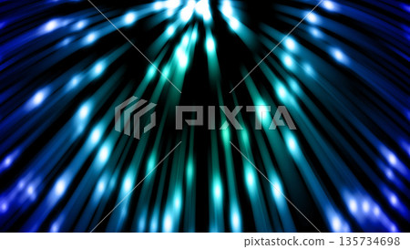 抽象背景，帶有藍色閃光和速度感。 135734698