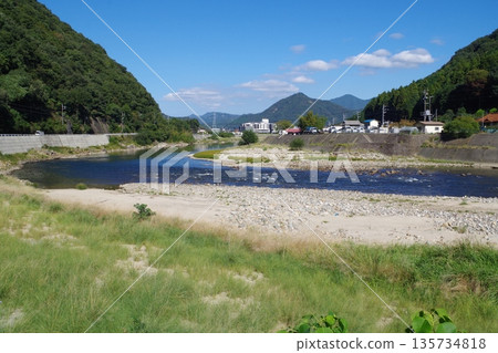 朝日北區太田川沿岸的風景 135734818