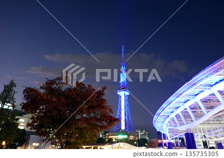 Oasis 21 and Mirai Tower Oasis 21 and Mirai Tower 135735305