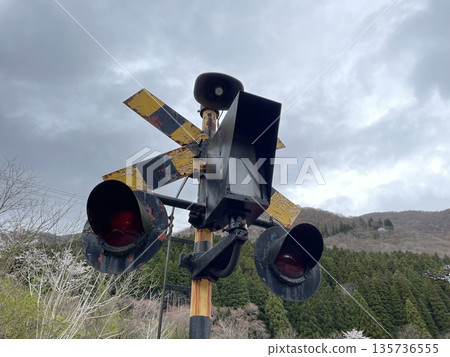 old railroad crossing 135736555