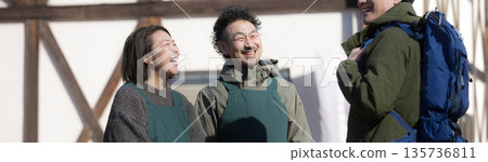 位於鄉村的家庭式旅館，為顧客提供服務，並為情侶和徒步旅行者提供接待和入住指導。 135736811