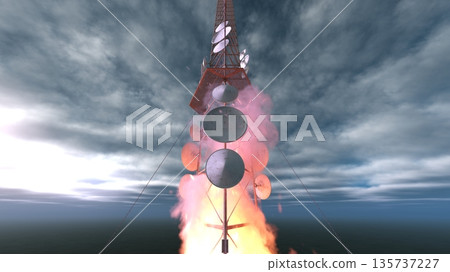 無線電塔 無線電塔 135737227