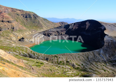 宮城縣藏王大釜火山口 宮城縣藏王大釜火山口 135737943