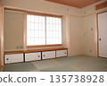日式房間，窗戶，榻榻米 135738928