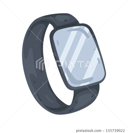 Illustration of smartwatch  135739022
