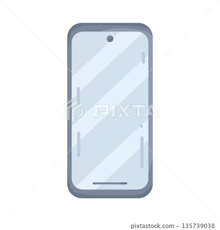 Illustration of smartphone Illustration of smartphone 135739038