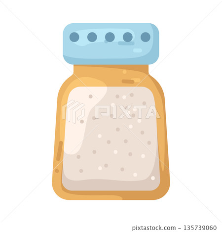 Illustration of salt shaker 135739060